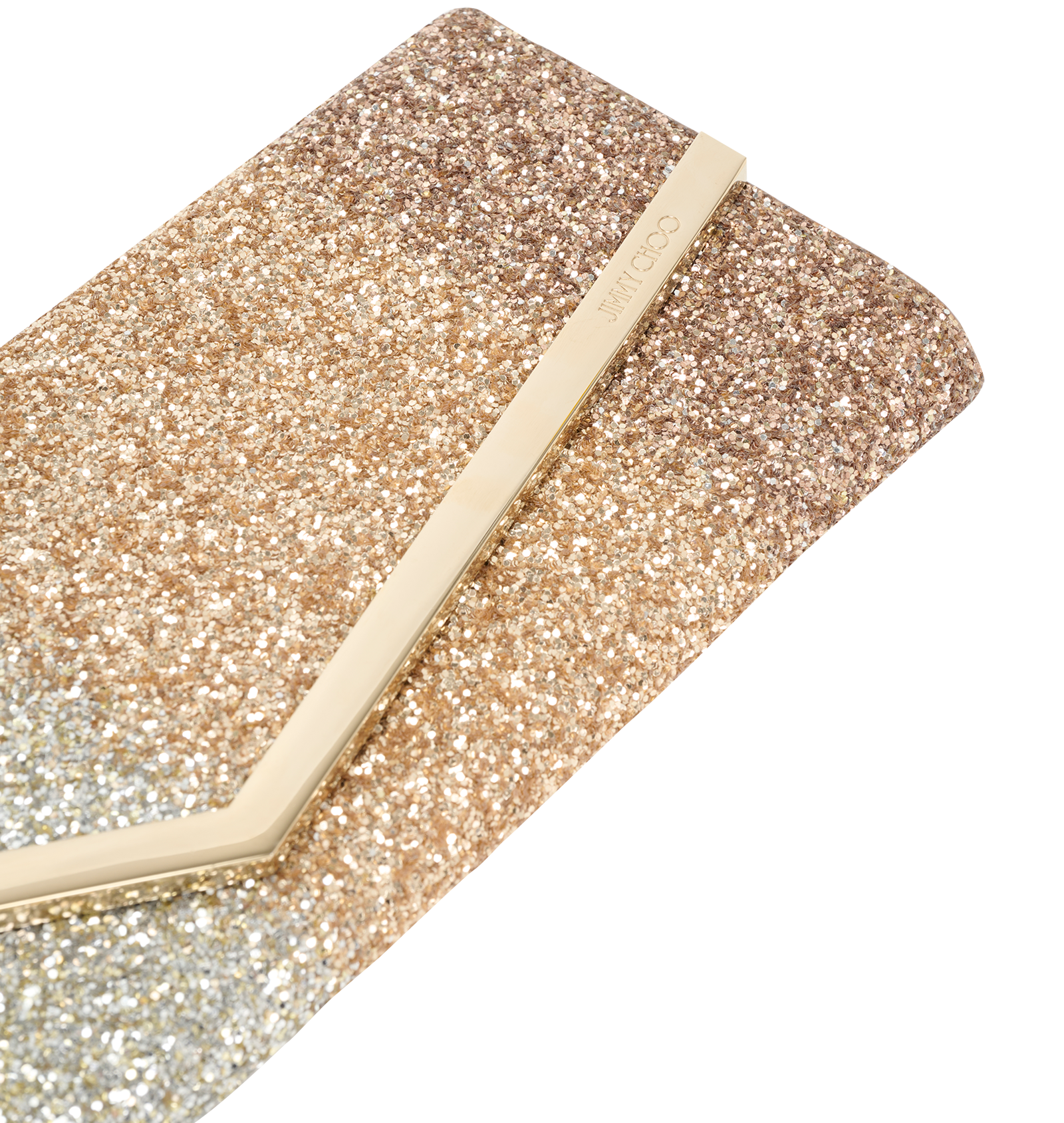 Emmie Clutch On Chain, &pound;210, Handbags, Gold/Silver, Fabric, Other view